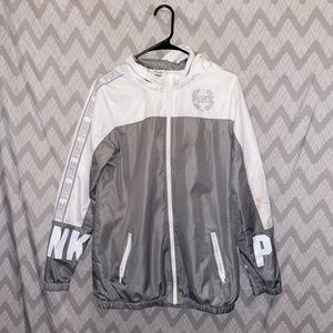 PINK windbreaker jacket